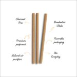 Pandadi Premium Bamboo less Dhoop Sticks 6 Inch - Image 3